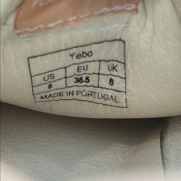 Soludos 8 Yebo Plant Based Vegan Leather Sneaker White and Pink - Picture 12 of 12